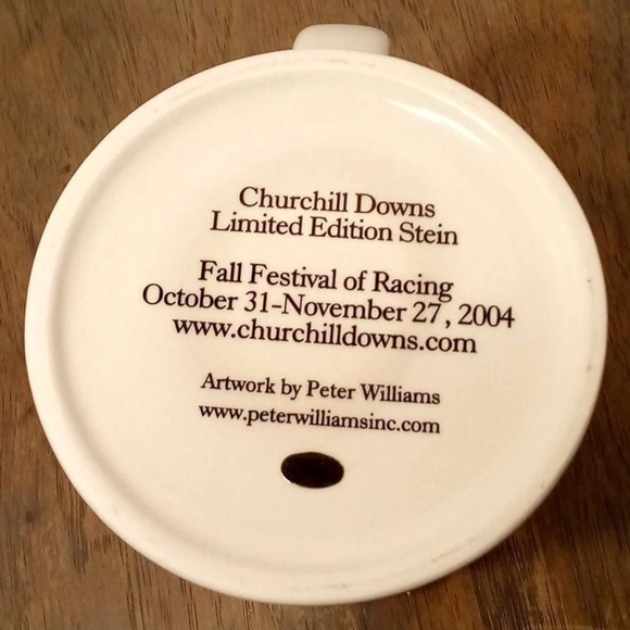 CHURCHILL DOWNS Lmtd Ed Stein Fall Festival of Racing 2004 Peter Williams Art - Picture 3 of 9